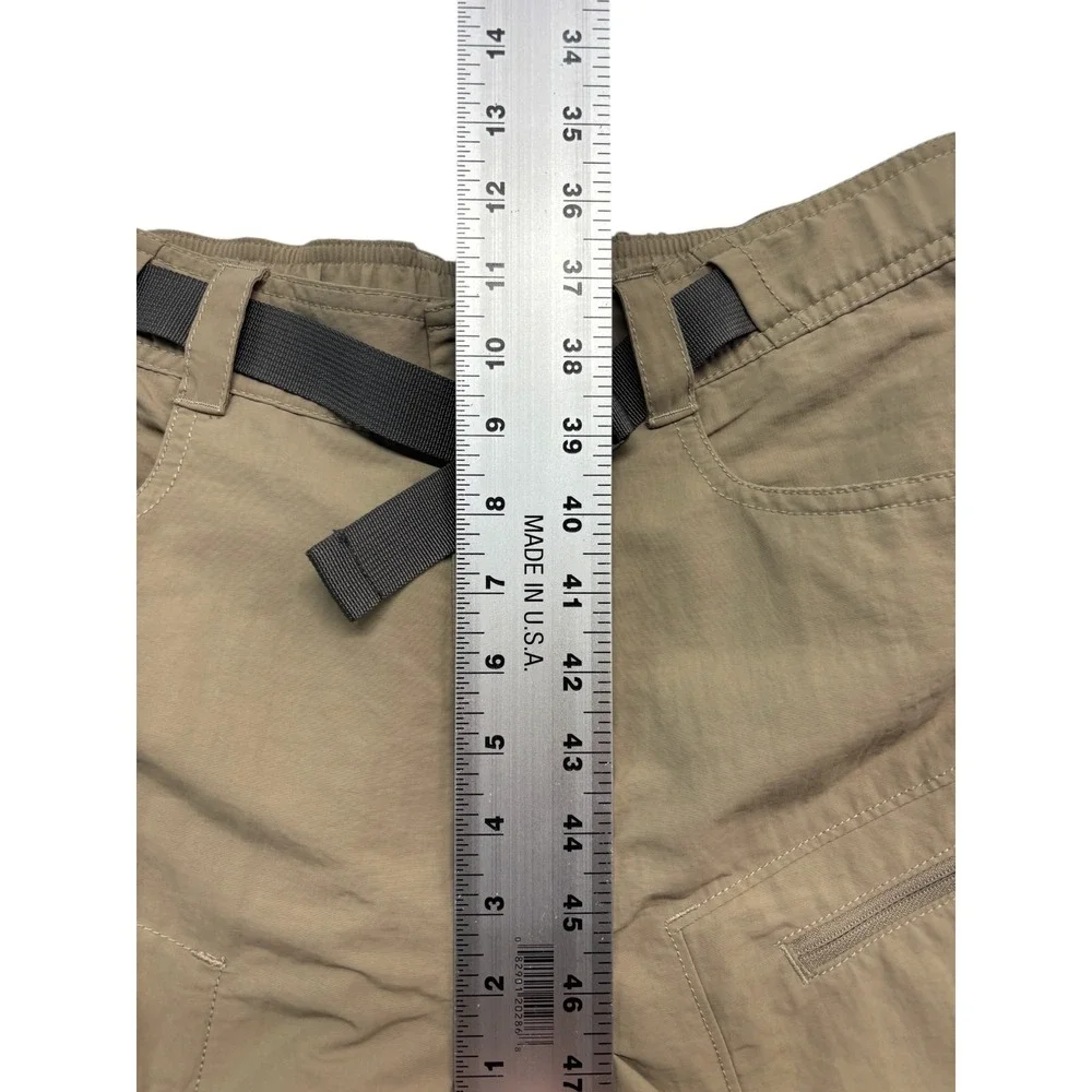 The North Face Small Short 30/32x28 Tan Zip Off Convertible Pants Shorts Hiking
